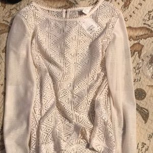 H&M never worn sheer top